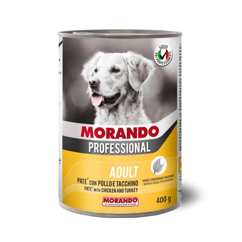 Pate Morando dành cho chó lon 400g hàng Ý