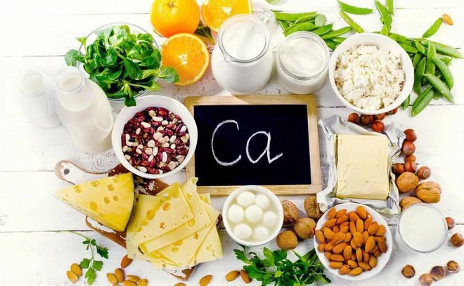 Hình ảnh minh họa của những thực phẩm giàu canxi